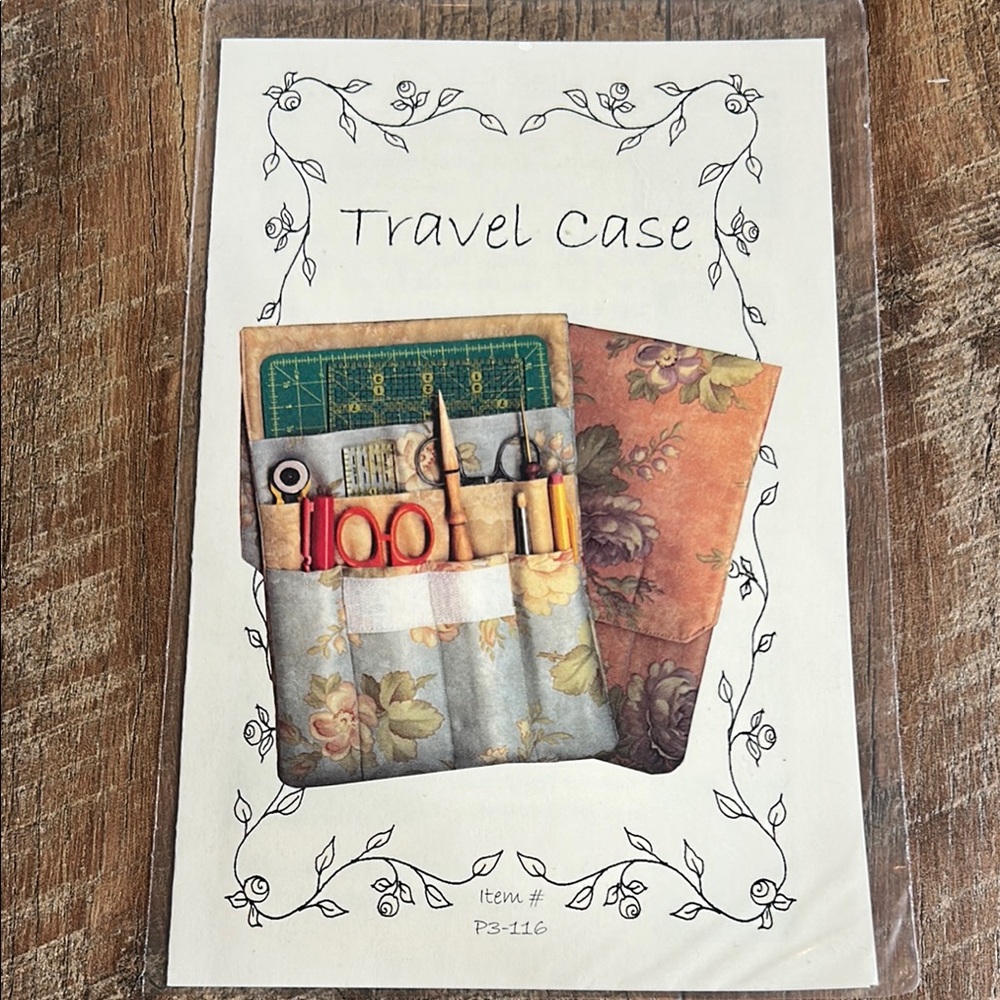 Floral Travel Case Pattern